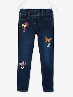 Maedchenkleidung-Jeans-Mädchen Jeggings „waterless“, Hüftweite COMFORT