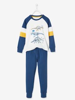 Kinderschlafanzüge & Nachthemden-Jungen Schlafanzug, Leucht-Dinos Oeko Tex