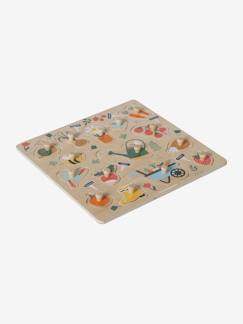 Spielzeug-Pädagogische Spiele-Steckpuzzle „Garten“ aus Holz FSC