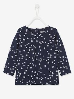 Babymode-Shirts & Rollkragenpullover-Shirts-Mädchen Baby Shirt, Print Oeko Tex®