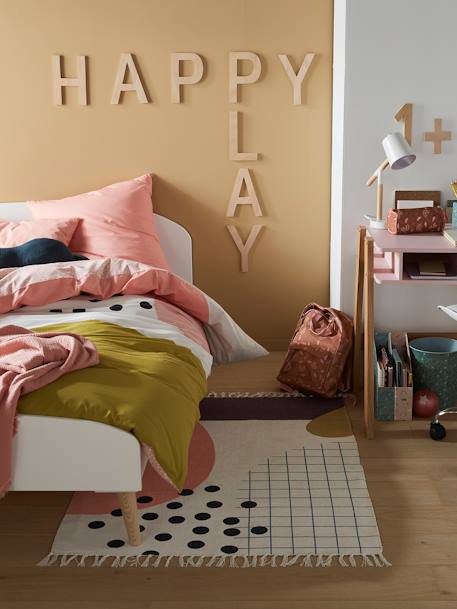Kinderzimmer Teppich „Farbkasten“ - blau/mehrfarbig+rosa/mehrfarbig - 10