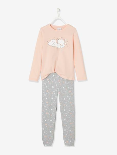 Mädchen Schlafanzug Disney ARISTOCATS MARIE - rosa/grau bedruckt - 1