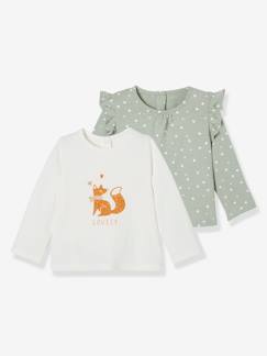 Babymode-Shirts & Rollkragenpullover-2er-Pack Baby Shirts