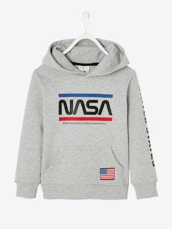 Jungenkleidung-Pullover, Strickjacken, Sweatshirts-Sweatshirts-Jungen Sweatshirt mit Kapuze NASA