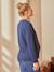 Sweatshirt für Schwangerschaft & Stillzeit, Schriftzug Oeko Tex - nachtblau+tanne - 5
