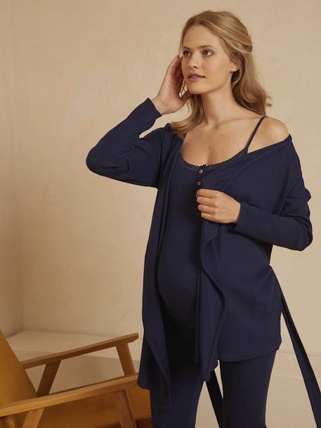 3-teiliges Homewear-Set, Schwangerschaft & Stillzeit Oeko-Tex - blau - 9