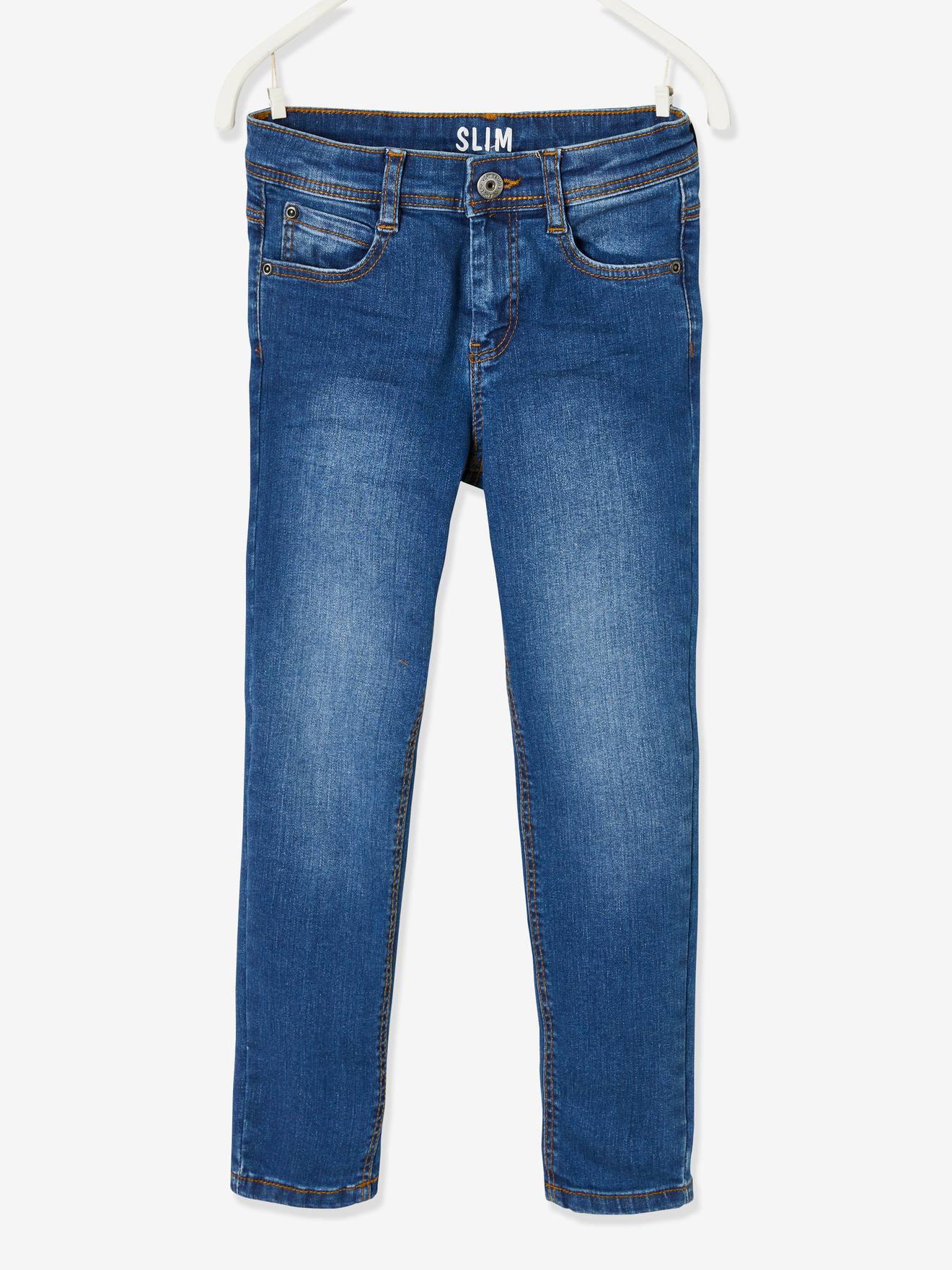 Jungen Jeans modern Kinder Hose Taillengummi weiches Jeans bequem 122 bis 176 