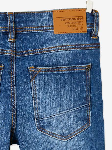 Jungen Slim-Fit-Jeans WATERLESS, Hüftweite COMFORT Oeko-Tex, Bundweite verstellbar blue stone+dark blue+double stone+dunkelgrau 6