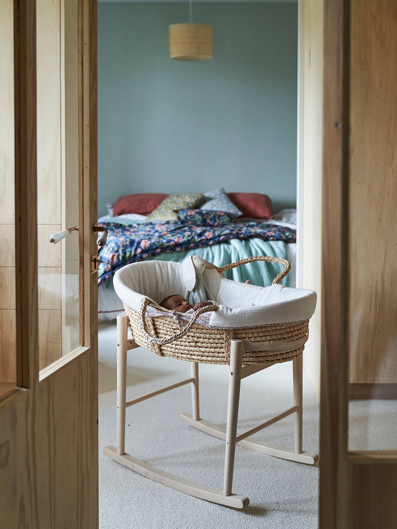 Thumbnail - Wiegen-Ständer für Baby Tragekorb