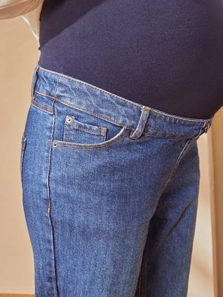 Umstands-Jeans mit Stretch-Einsatz, Mom-Fit - blue stone+blue stone+grau+grau - 3