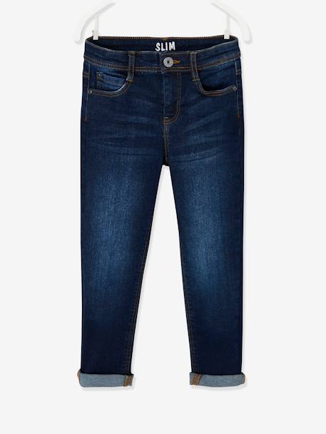 Jungen Slim-Fit-Jeans WATERLESS, Hüftweite REGULAR, Bundweite verstellbar blue stone+dark blue+double stone+dunkelgrau 13