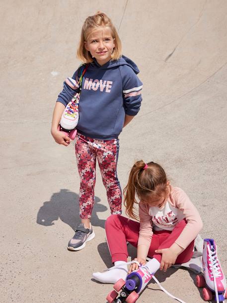 Nachhaltige Mädchen Sneakers, Recycling-Material - grau+violett - 9