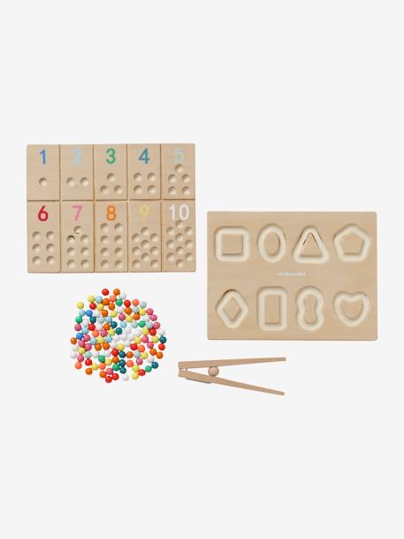 Sortierspiel mit Holzkugeln, FSC® MIX - mehrfarbig - 4