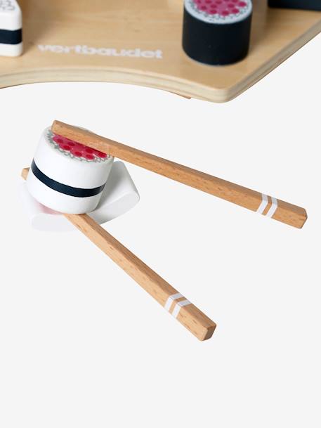 Sushi-Spielset aus Holz FSC® - mehrfarbig - 3