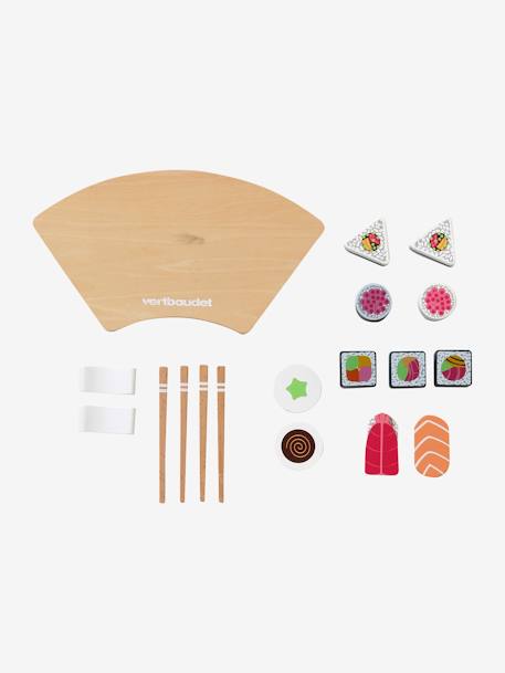 Sushi-Spielset aus Holz FSC® - mehrfarbig - 4