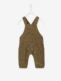 Babymode-Jumpsuits & Latzhosen-Baby Latzhose aus bedrucktem Samt Oeko-Tex®
