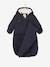 2-in-1 Baby Ausfahrsack / Steppjacke, Recycling-Polyester - nachtblau - 15