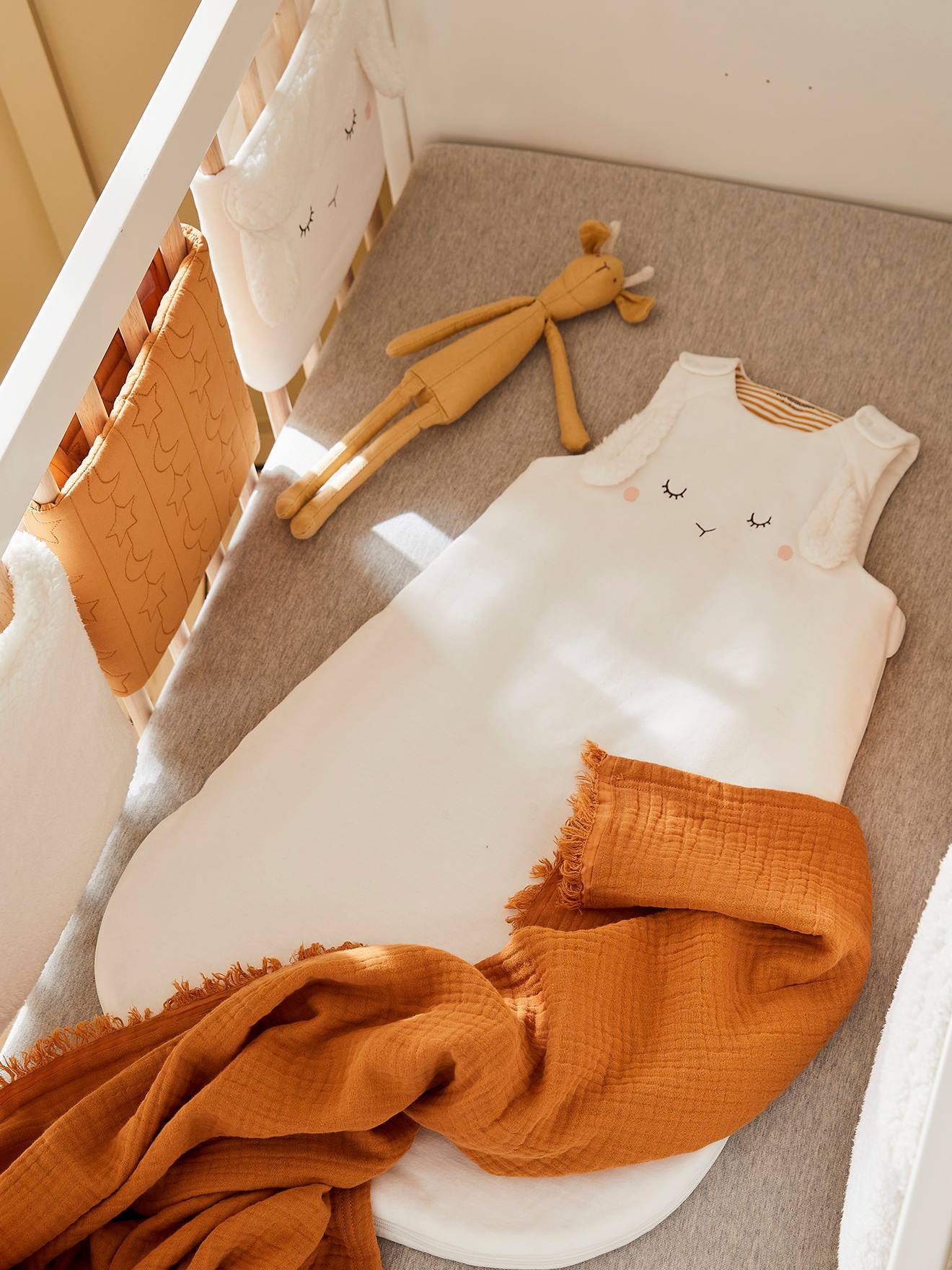 Thumbnail - Ärmelloser Baby Schlafsack SCHÄFCHEN TOG 2