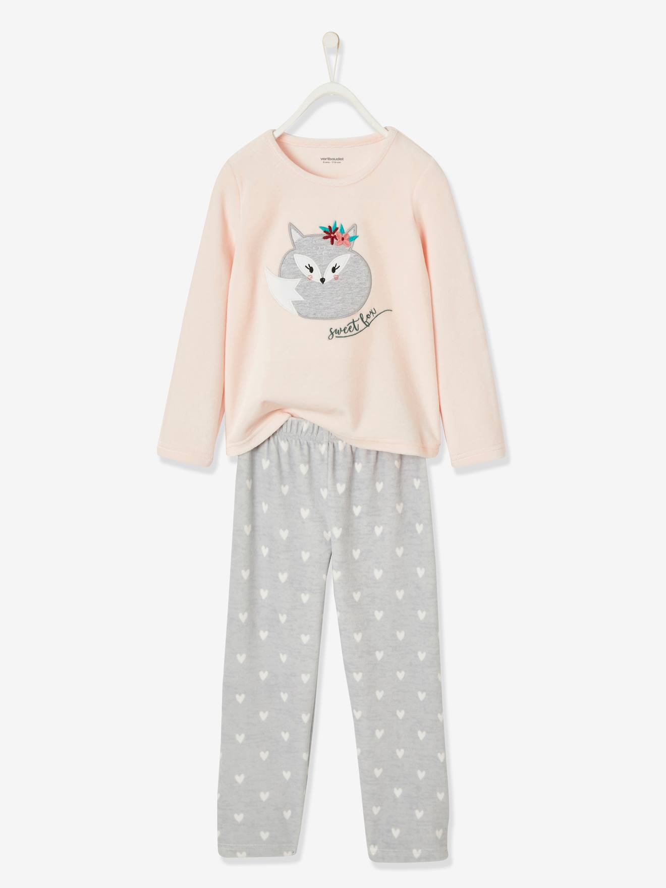 NEU Mädchen Schlafanzug Pyjama American Style Homewear Nachtwäsche 116 128 weiß 