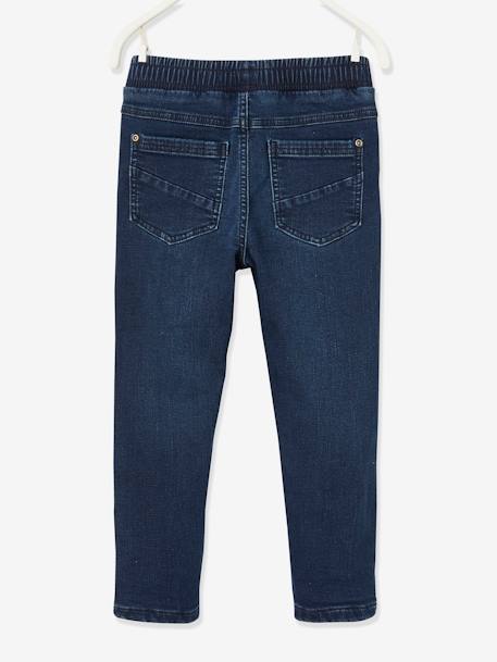 Gefütterte Jungen Jeans, Straight-Fit Oeko-Tex - blue black+dunkelgrau - 3
