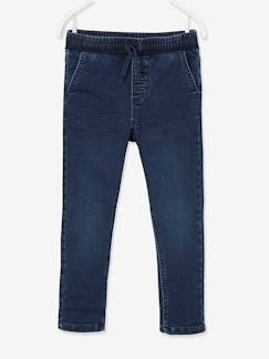 Gefütterte Jungen Jeans, Straight-Fit Oeko-Tex, Bundweite verstellbar  [numero-image]