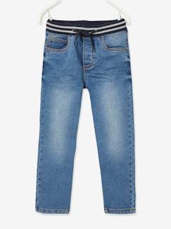Jungenkleidung-Jeans-Bequeme Jungen Thermohose mit Schlupfbund Oeko-Tex