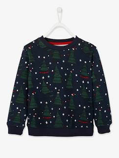 Jungenkleidung-Pullover, Strickjacken, Sweatshirts-Jungen Sweatshirt, Weihnachten