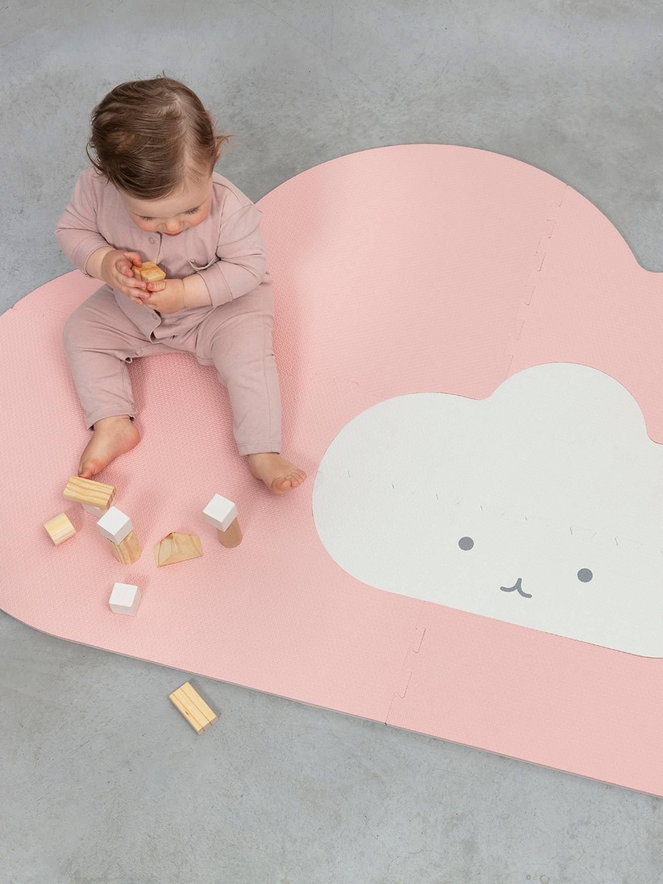 Kleiner Baby Spielteppich WOLKE QUUT