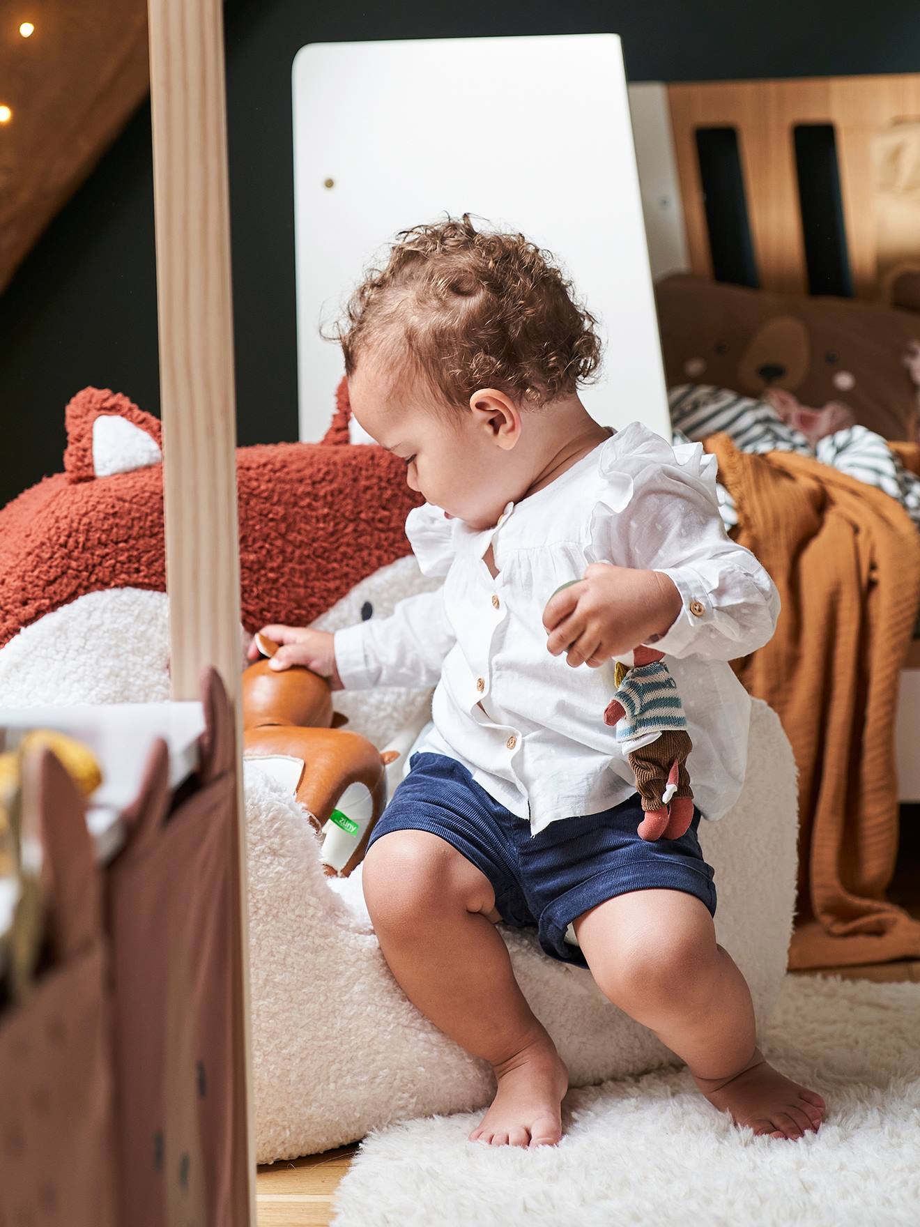 Thumbnail - Kindersessel mit Fuchsohren FOXY