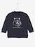 Baby Sweatshirt mit Tier-Print BASIC Oeko-Tex - grün+marine+nachtblau - 9