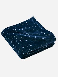 Dekoration & Bettwäsche-Babybettwäsche-Kuscheldecken & Tagesdecken-Baby Decke mit Sternen, Mikrofaser Oeko-Tex