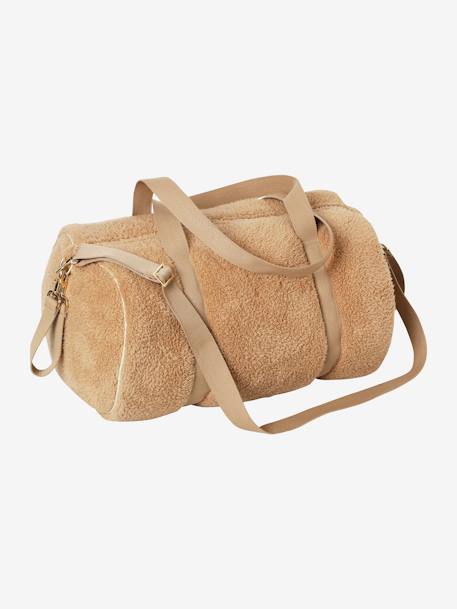 Wickeltasche „Baby Roll“, Fell-Imitat - beige - 6