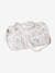 Wickeltasche „Baby Roll“ aus Musselin - wollweiß bedruckt+zartrosa - 11