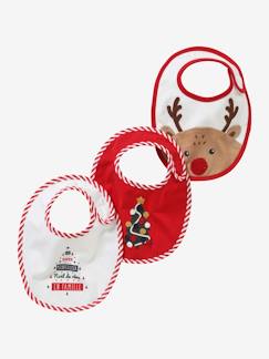 Babyartikel-Essen & Trinken-Capsule Kollektion: 3er-Pack Baby Weihnachts-Lätzchen