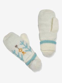 Maedchenkleidung-Accessoires-Mützen, Schals & Handschuhe-Mädchen Fingerhandschuhe/Fäustlinge mit Pompons,