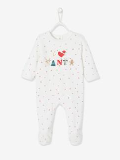 Kinderschlafanzüge & Nachthemden-Weihnachtlicher Baby Strampler, Samt