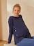 Shirt mit Volantkragen, Schwangerschaft und Stillzeit - beige/schwarz+camelfarben gestreift+nachtblau - 17