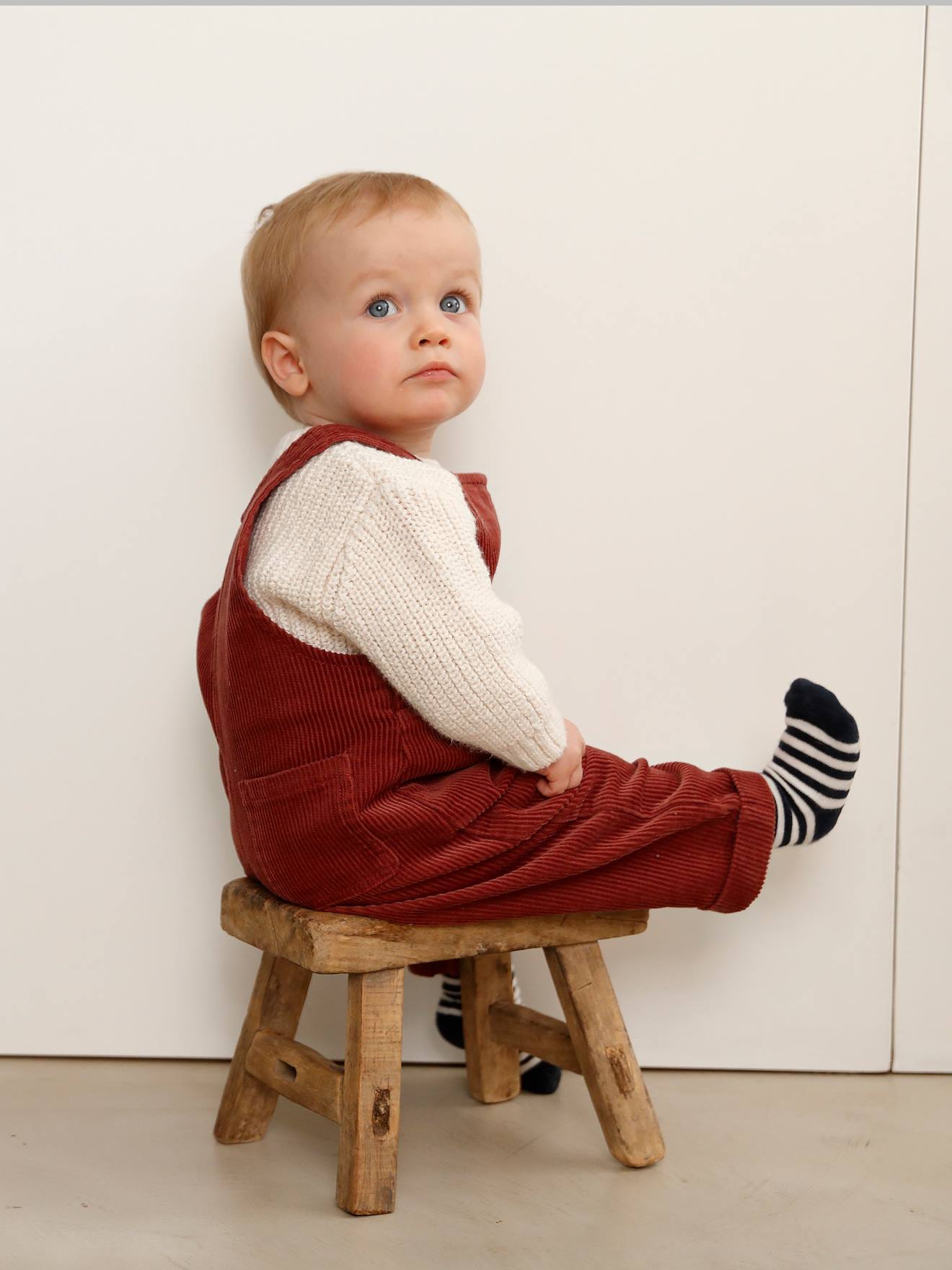 Jungen Baby Cord-Latzhose