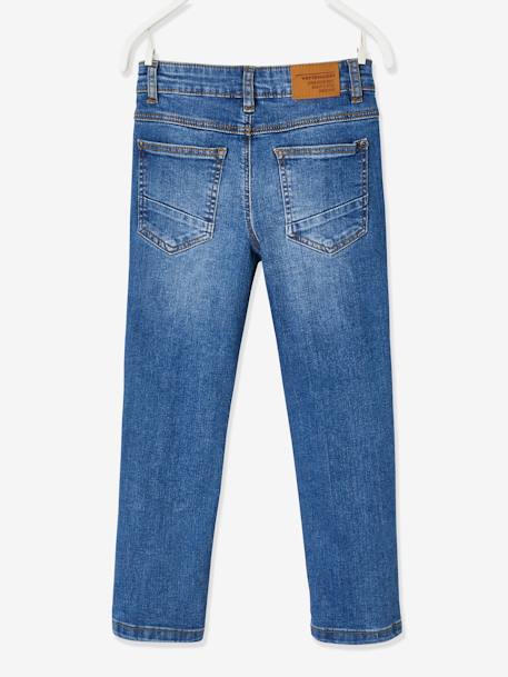 Jungen Straight-Fit-Jeans ,,waterless', Hüftweite COMFORT Oeko Tex® - blue stone+dark blue - 4
