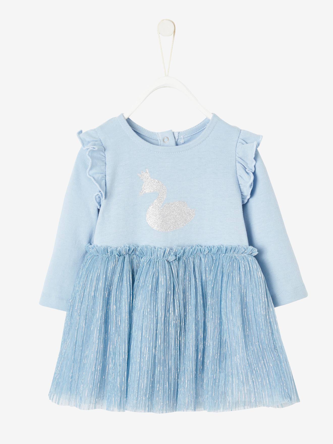 Baby & Kind Babyartikel Babykleidung Babykleider 73006 Disney Minnie Mouse Kleid Mädchen Blau 