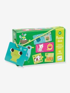 Spielzeug-Pädagogische Spiele-Puzzles-Duo-Puzzle „Habitat“ DJECO