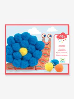 Spielzeug-Bastel-Set „Meine ersten Pompon-Collagen“ DJECO