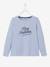 Mädchen Shirt mit Message-Print, Glanzdetails BASIC Oeko-Tex - blaugrau+dunkelgrün+marine+zartrosa - 1