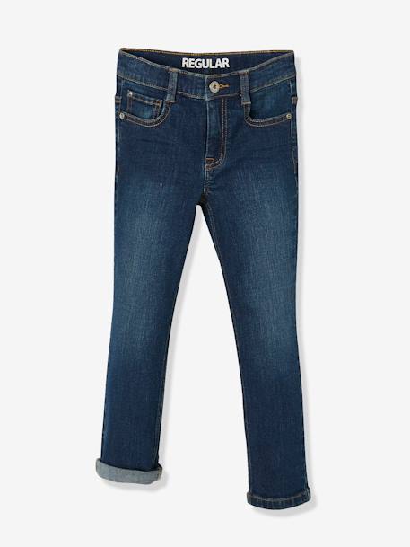 Gerade Jungen Jeans, Hüftweite COMFORT - blue stone+dark blue - 6