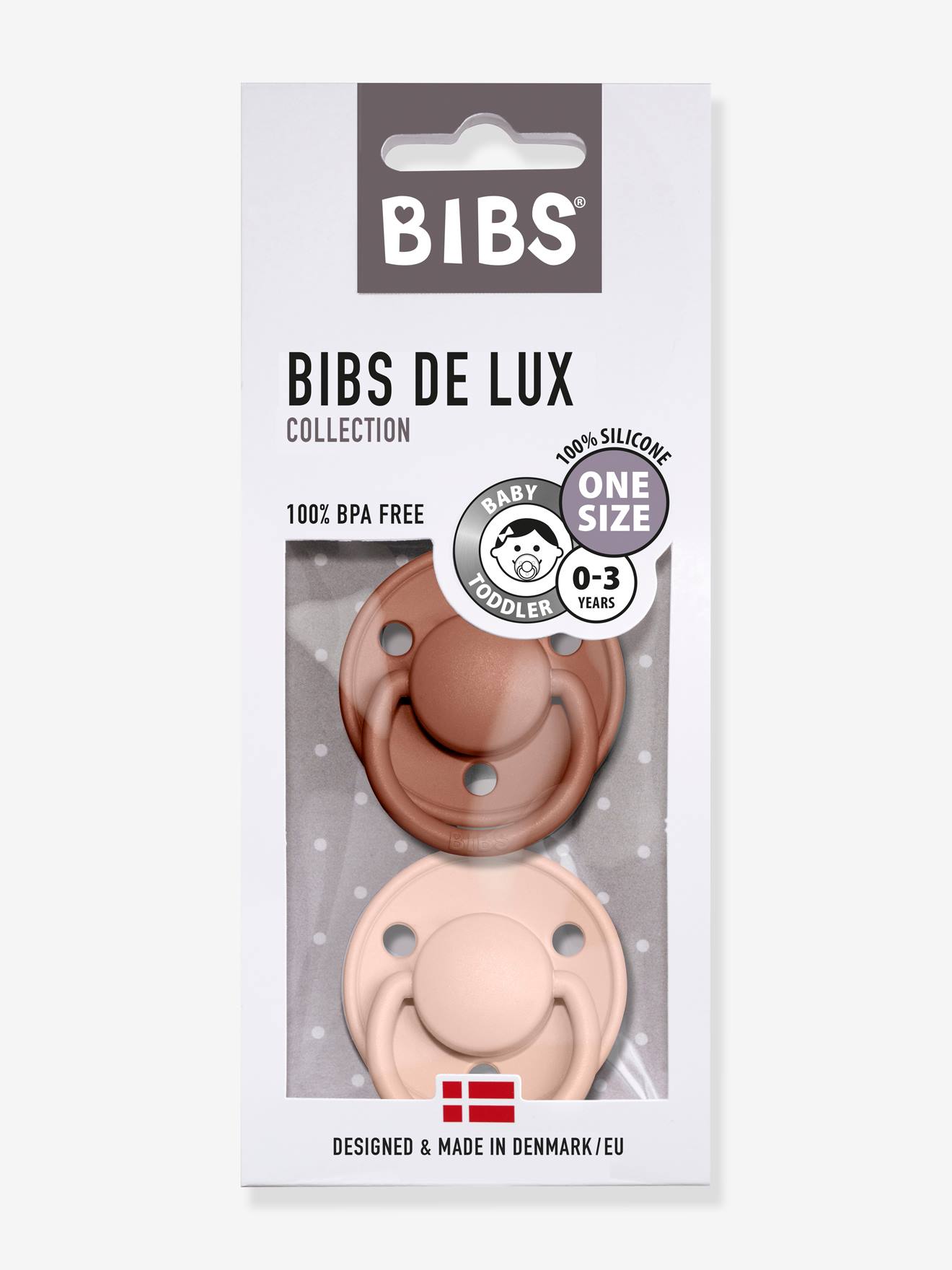 2erPack Beruhigungssauger De Lux BIBS
