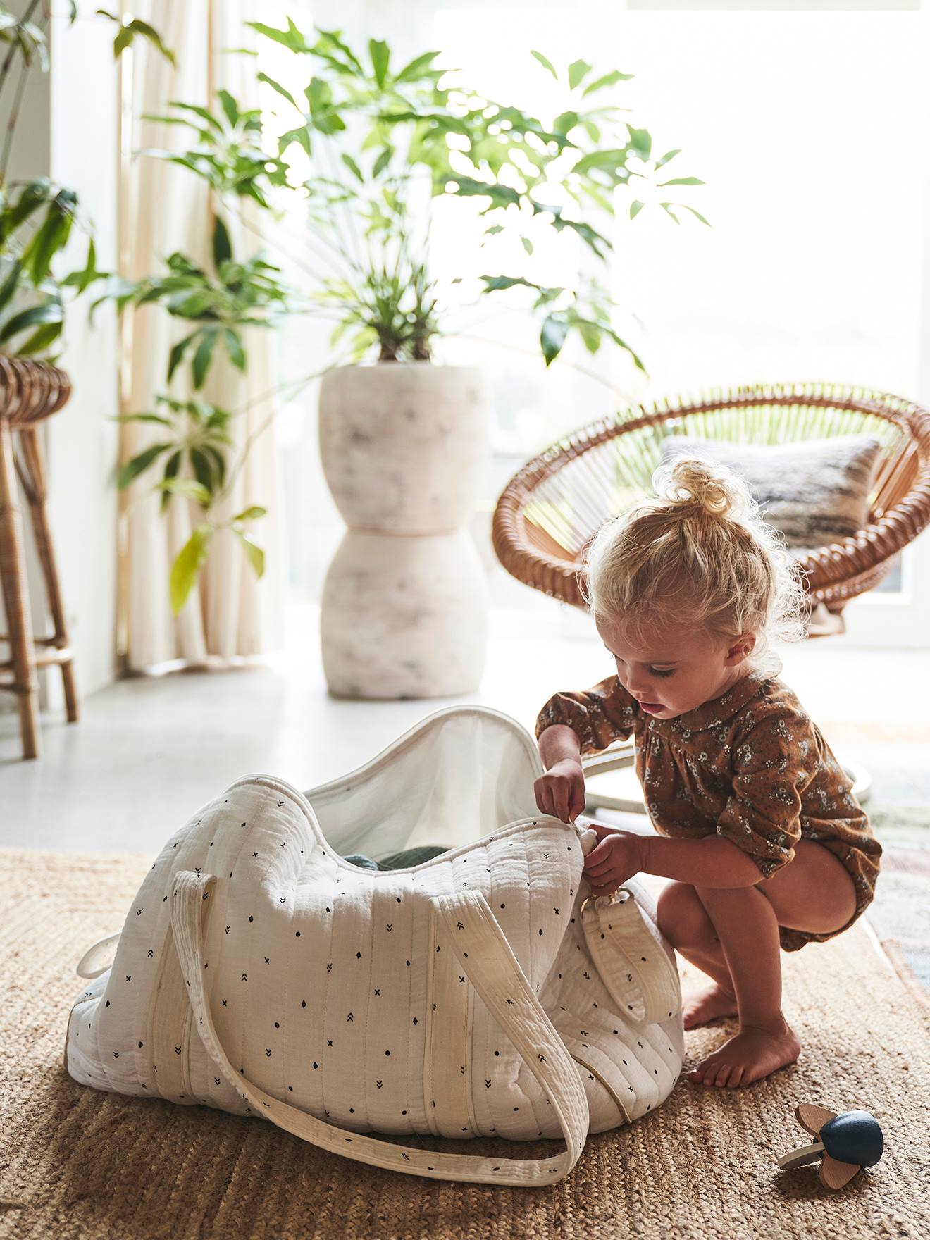 Thumbnail - Wickeltasche BABY ROLL aus Musselin