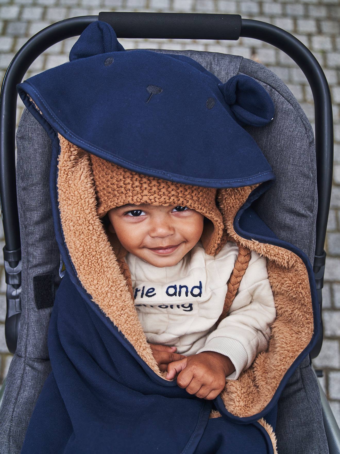 Fußsäcke & Kinderwagendecken für Babyschalen und Kinderwagen - online  bestellen - vertbaudet