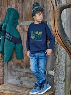 Jungenkleidung-Shirts, Poloshirts & Rollkragenpullover-Jungen Shirt ,,Winter Wood" Oeko-Tex®
