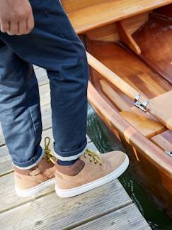 Kinderschuhe-Jungenschuhe-Boots & Stiefel-Jungen Schnürboots mit Reißverschluss