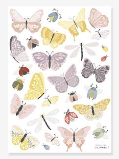 Dekoration & Bettwäsche-Dekoration-Sticker-Kinderzimmer Wandsticker ,,Schmetterlinge und Insekten" LILIPINSO